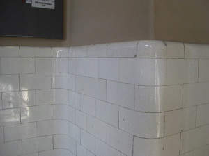 curved wall tile